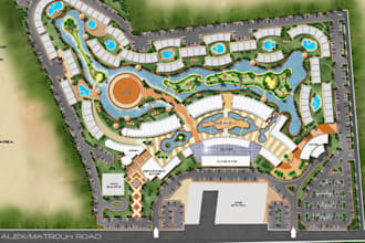 design detailed site plans and stunning landscape layouts
