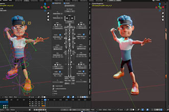 create and rig a 3d avatar for iclone 8, cc4, cc5, maya and ue5, reallusion