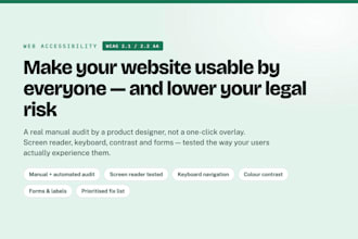 audit and fix your website for wcag accessibility compliance