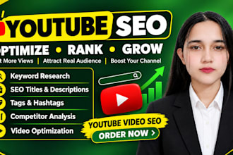 provide expert youtube SEO for video optimization