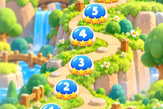 design 2d game icons and UI assets for your unity game