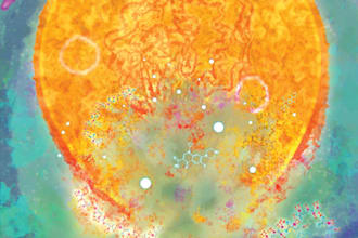 create a scientific cover art for your paper without ai