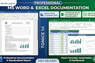 format, automate and design documents and spreadsheets