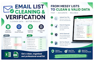 clean and verify your email list