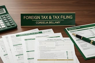 prepare, file your foreign income  tax returns and international tax compliance