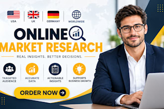 conduct online surveys and market research in the USA, UK and worldwide