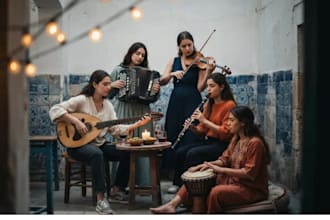 add live bouzouki violin clarinet darbuka and accordion for your song