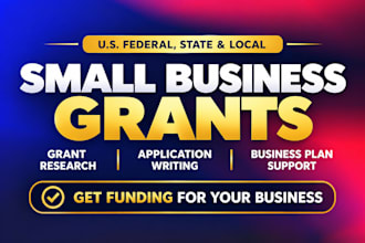 research small business grants and write grant proposals
