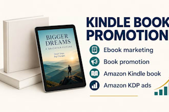 do expert ebook promotion sales fuunel, amazon kdp ads to boost your book sales