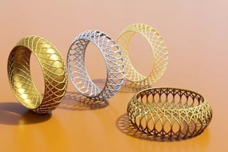 create complex 3d lattice structures for engineering and 3d printing