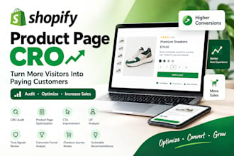 optimize shopify product pages to increase conversions and sales