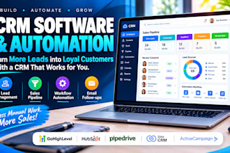 develop CRM software for lead management sales pipeline and automation