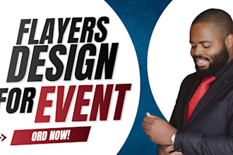 design excellent event flyer or church flyer design