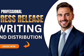 write press release PR writing media outreach and press release distribution