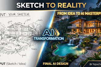 create photorealistic ai architecture and landscape designs