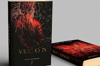 do book cover design, paperback book cover design