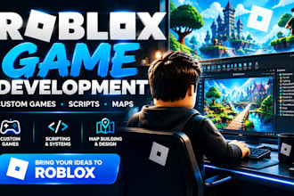 create engaging roblox simulator game roblox scripter custom gameplay roblox map