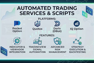 code pocket option automated script, iq option, deriv, quotex, indicator