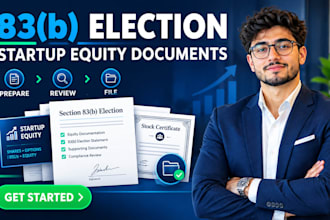 prepare, file your 83b election, startup equity, issuance document, tax election