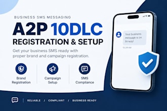 setup a2p 10dlc brand and campaign registration for your business