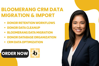 clean bloomerang donor data migrate records organize and optimize nonprofit CRM