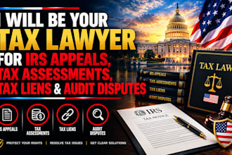 review your us irs audits, tax assessments, appeals and tax lien documents