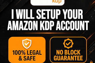 setup your amazon kdp account
