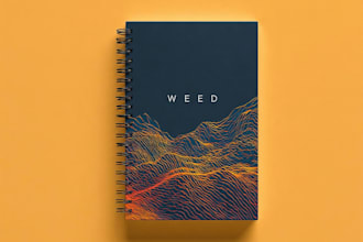 do book cover design, minimalist book cover