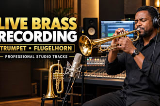record professional trumpet or flugelhorn tracks