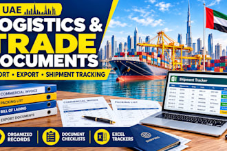 organize usa, eu logistics document, import and export trade document