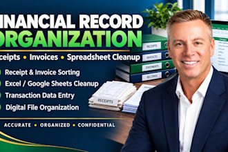 organize and categorize business receipts, invoices and financial records fast
