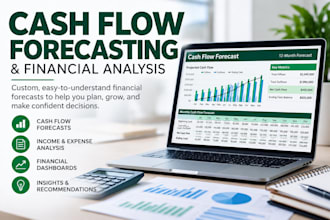 create a professional cash flow forecast for your business