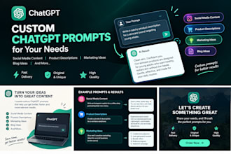 chatgpt prompts for content ideas and product descriptions
