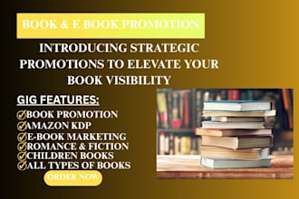 promote your book with strategic book marketing and social media promotion