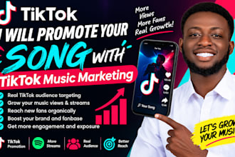 promote your song with tiktok music marketing
