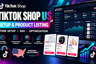 setup tik tok shop shopify dropshipping tiktok shop, facebook and instagram shop