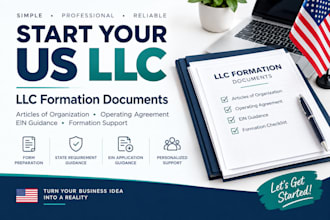 help you form your US llc and prepare registration documents