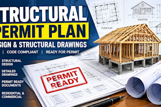 design structural permit plans and drawings