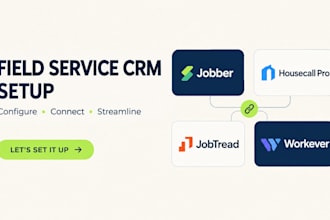 configure jobber, housecall pro, jobtread and workever