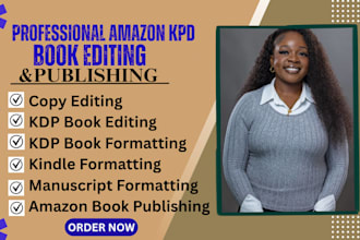 kdp book editing nonfiction manuscript copy editing amazon kdp book formatting