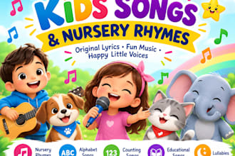 sing and create nursery rhymes kids songs