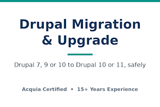 migrate or upgrade your drupal site to drupal 10 or 11 safely