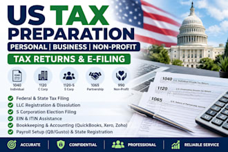 e file US tax returns as a CPA and professional tax preparer