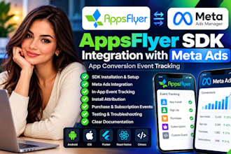 integrate appsflyer sdk with meta ads and app conversion event tracking