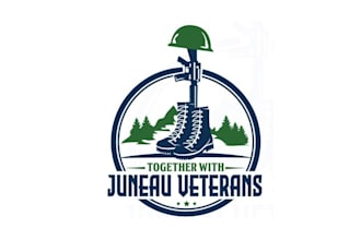 design greatest classic alaska veterans logo
