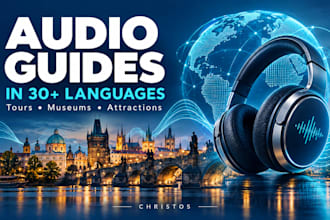 create audio guides to every language and register you in gyg viator klook