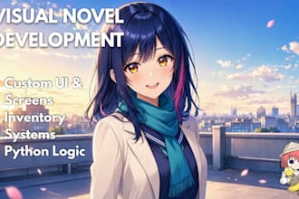 code and develop your renpy visual novel game