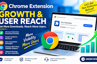 do chrome extension promotion to boost download,  browser extension app download