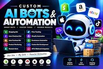 create shopify bot apple bot pokemon auto checkout bot music bot shopping bot