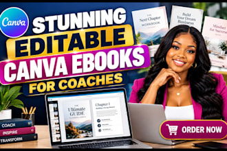 design stunning editable canva ebooks for coaches and businesses